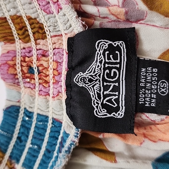 Floral Maxi Dress with Cap Sleeves - Picture 6 of 11